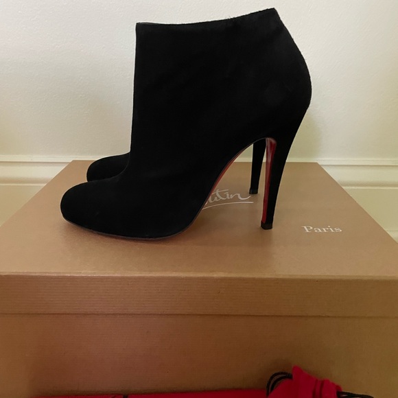 Christian Louboutin Black Ankle Boots - Picture 2 of 11